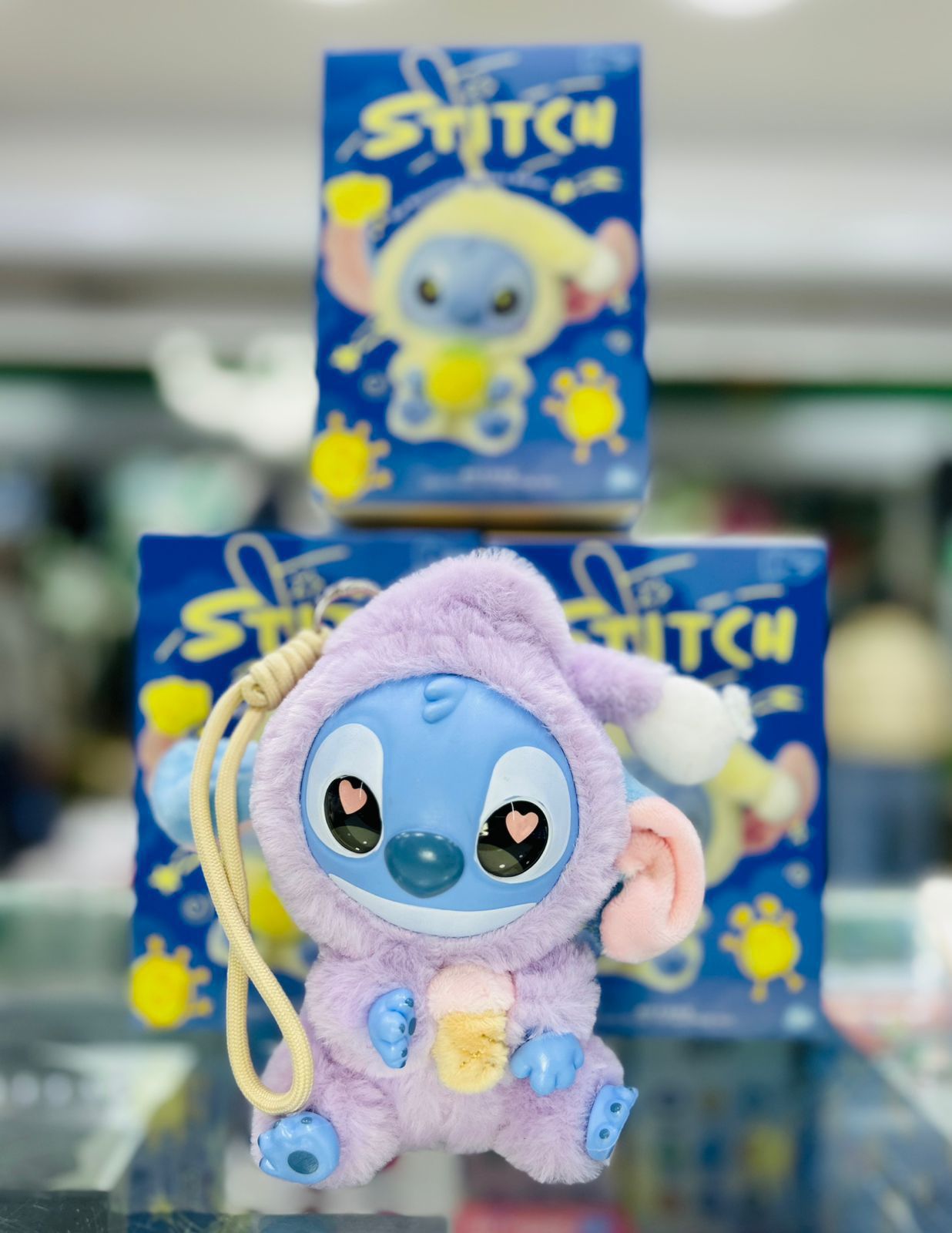 Mini Peluche Stitch Kawaii con Pijama – ¡Caja Sorpresa!