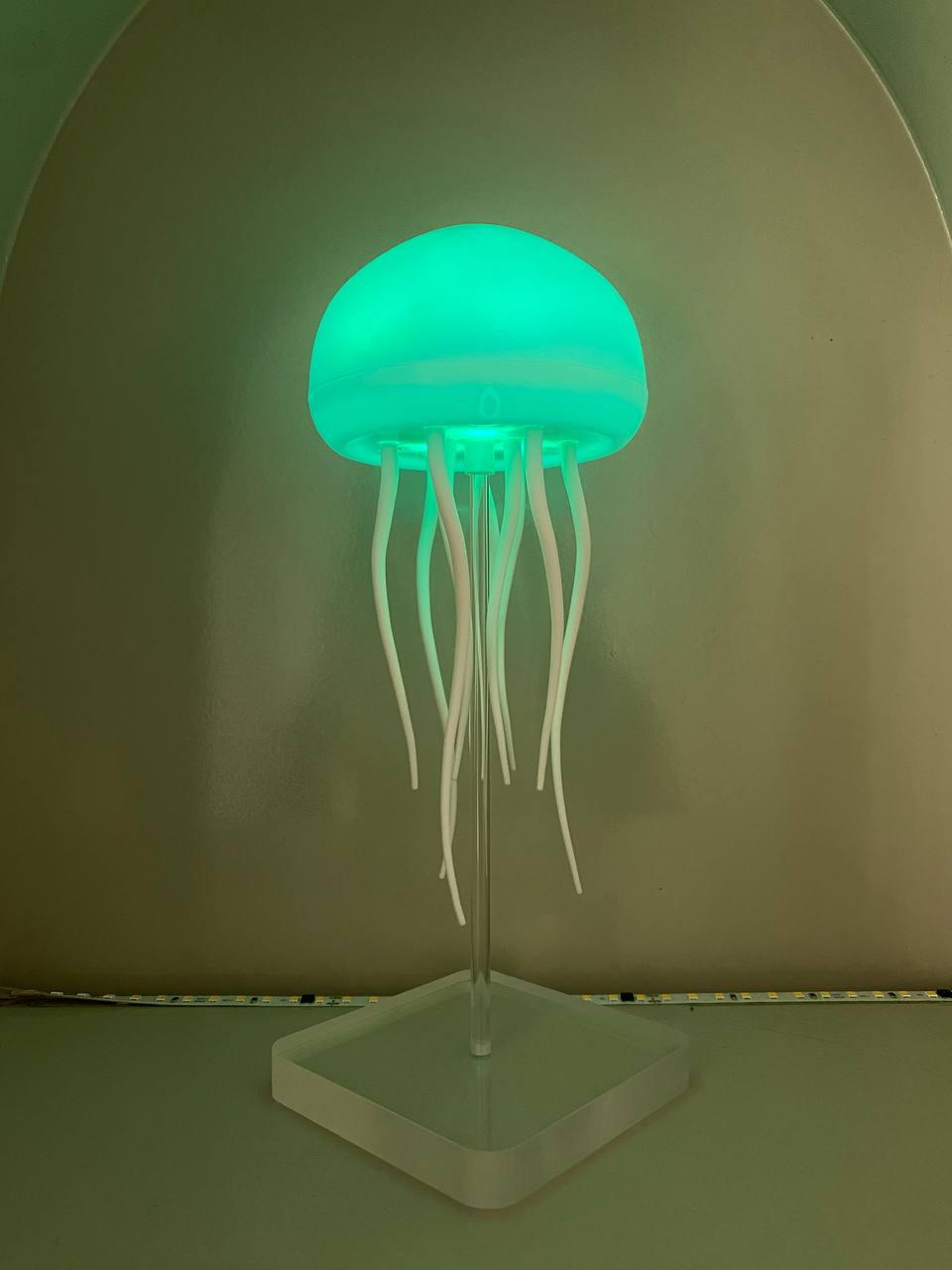 Lámpara Medusa Mágica 7 Colores – Movimiento Real y Modo Sensorial