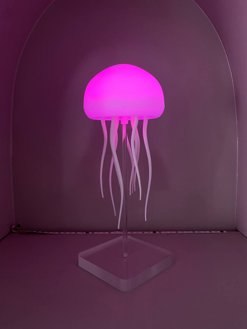 Lámpara Medusa Mágica 7 Colores – Movimiento Real y Modo Sensorial