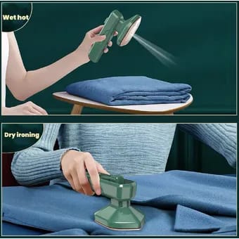 MINI PLANCHA PORTÁTIL A VAPOR- COMPACTA Y EFICIEMTE PARA VIAJES Y USO DIARIO