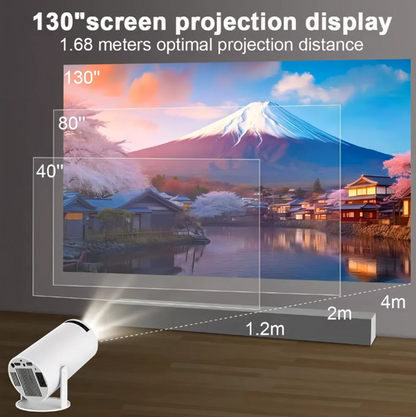 Mini Proyector Ultra HD Hy-300 – Tu cine portátil donde quieras