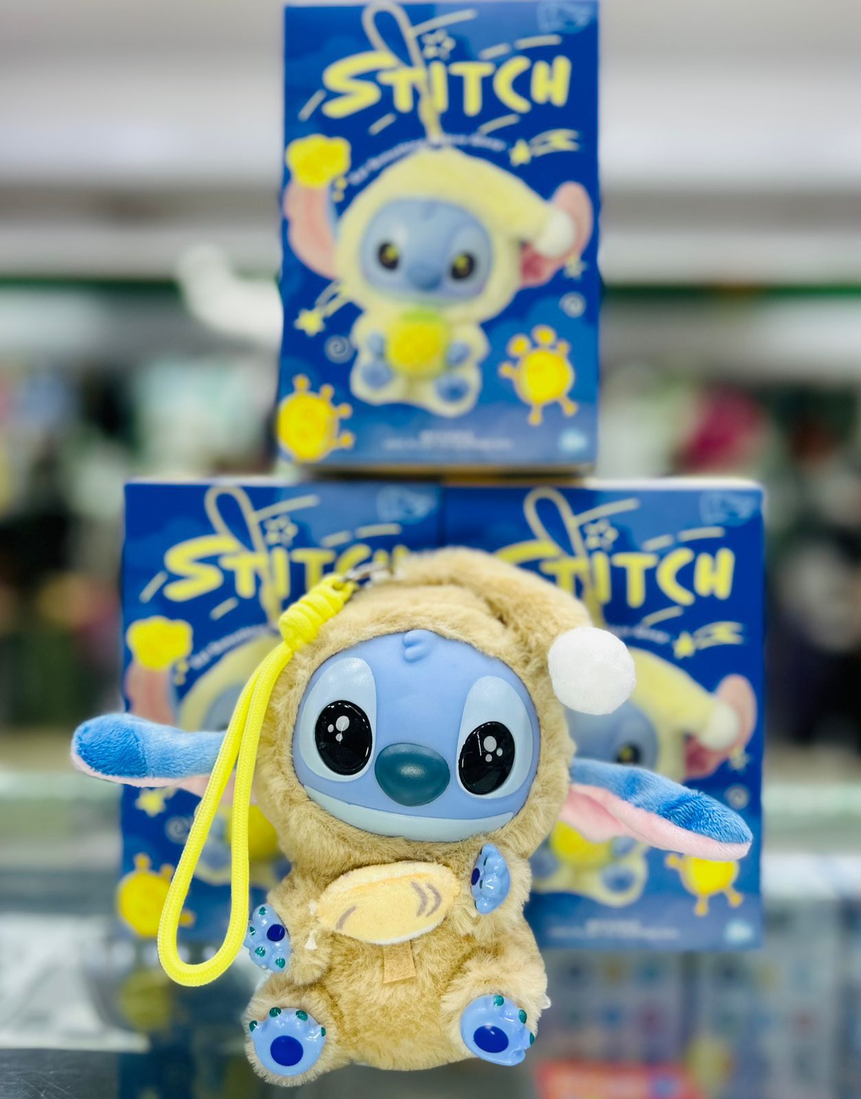 Mini Peluche Stitch Kawaii con Pijama – ¡Caja Sorpresa!