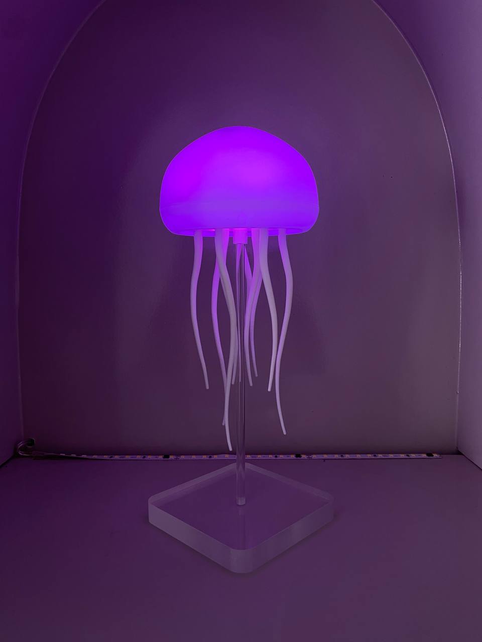Lámpara Medusa Mágica 7 Colores – Movimiento Real y Modo Sensorial